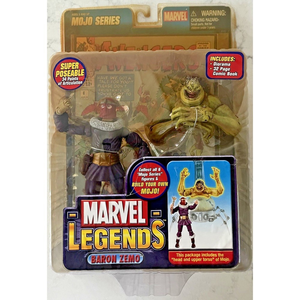 Marvel Legends "Baron Zemo" by Toy‎ Biz - MOJO Series - 2006 - NEW IN BOX